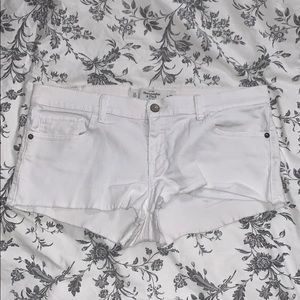 Abercrombie & Fitch Low Rise Denim Shorts